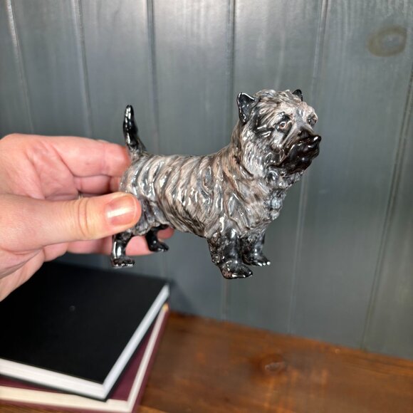 Royal Doulton Cairn Terrier Dog Figurine HN 1035 Vintage English Porcelain Dog - Picture 10 of 17